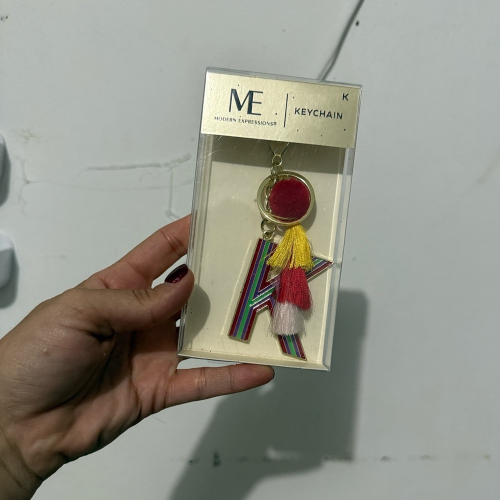 Modern Expression Keychain
